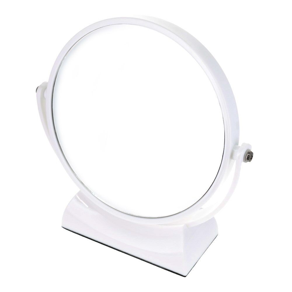 卓上　拡大鏡　丸　ホワイト　３倍／１倍, 白, 1個入り