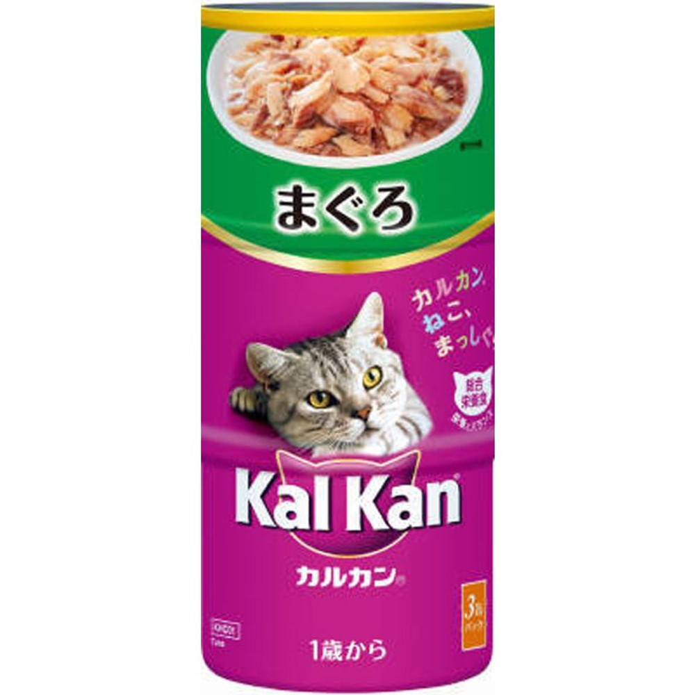 カルカン　1歳からまぐろ　160g×3P, まぐろ, 160g×3P