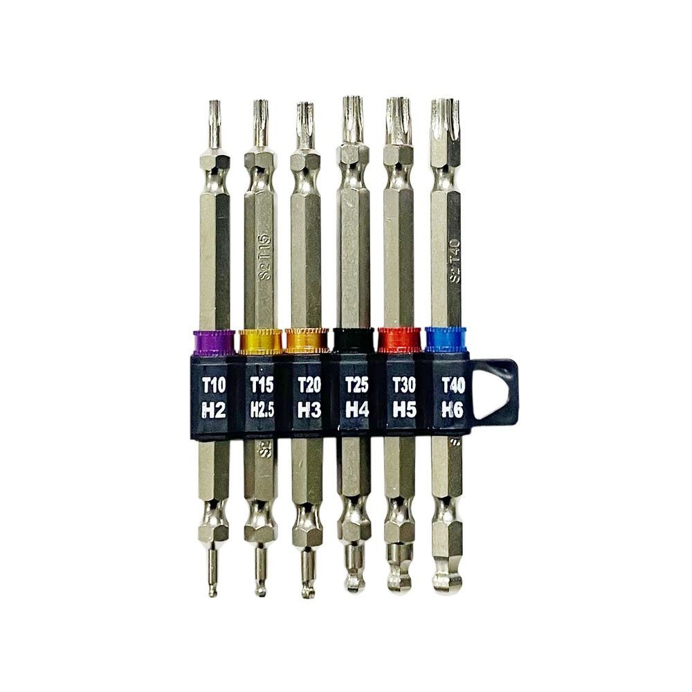 ウイザ WIZ'A　六角軸トルＢＰビット100ｍｍ　6本組, ビットセット, 6本組