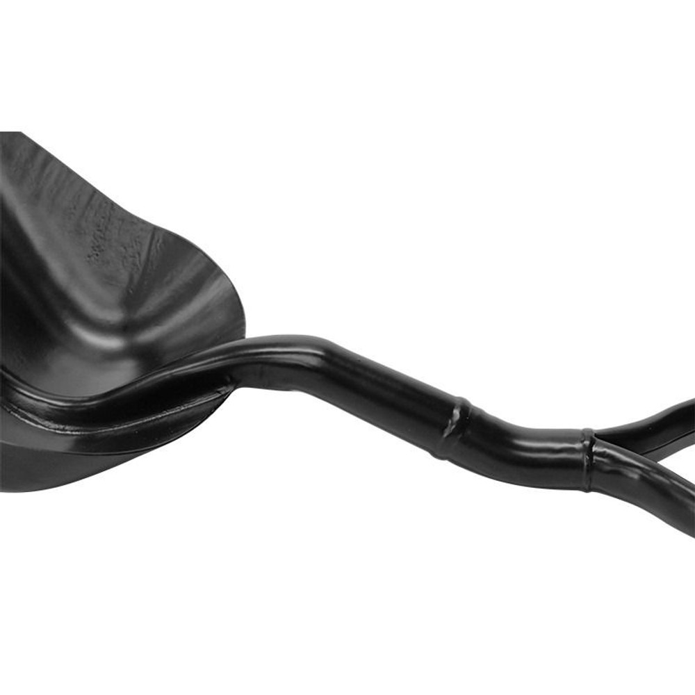 金象ＰＲＯ　ガラ入れスコップ　大Ｐ柄, 黒, NO.18396