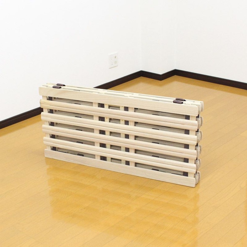 通気性の良い桐すのこベッド, 桐（S）, シングル