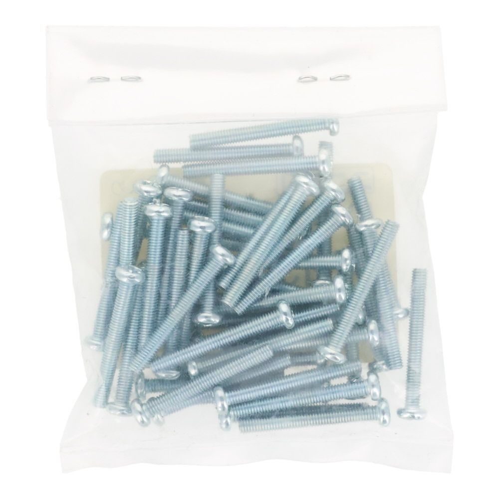 ユニクロ　小ねじ　鍋　Ｍ３&times;２５　５０個入り, 小ねじ, M3&times;25