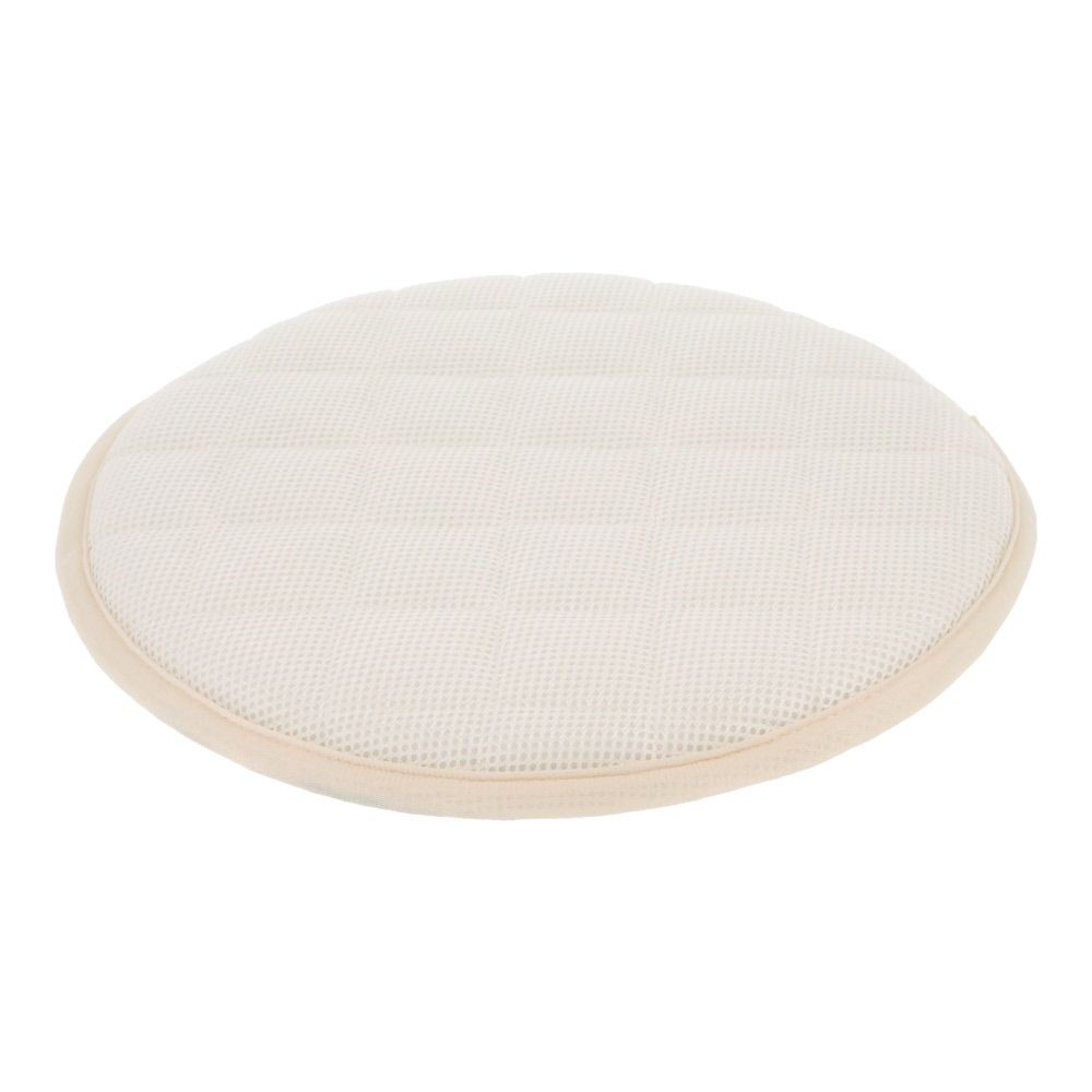 ウイザ WIZ'A メッシュ円形クッション, グレー, 約35&times;35&times;3cm