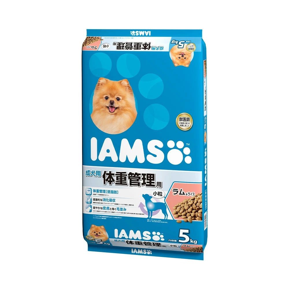 アイムス IAMS 体重管理用 ラム&ライス 5kg, ラム&ライス, 5kg