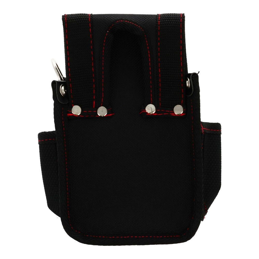 アークランズ WORKMASTER (ワークマスター) 小型腰袋 差付 1段, 黒, 差付1段