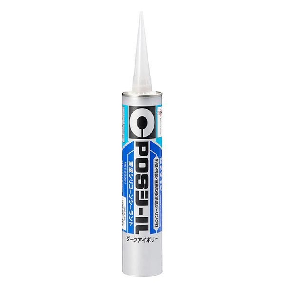 セメダイン POSシール 変成シリコーンシーラント 333ml, ブラック, 333ml