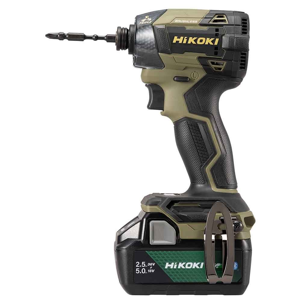 ハイコーキ　HiKOKI　３６Ｖインパクト　ＷＨ３６ＤＤ（ＸＨＡＳＺ）, カーキベージュ&times;ゴールド, WH36DD(XHASZ)
