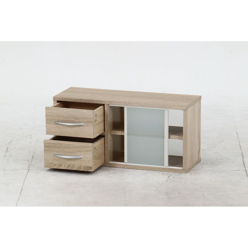 不二貿易 カウンター上収納ラック　６０幅　オーク【メーカー直送・代引不可】, オーク, 幅600mm&times;奥行265mm&times;高さ290mm