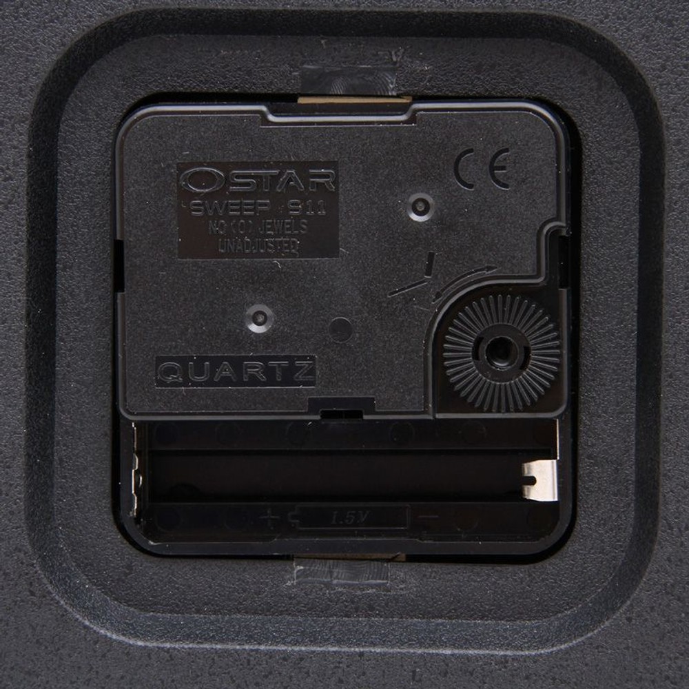 掛時計　ミーナ, ブラック, 25cm