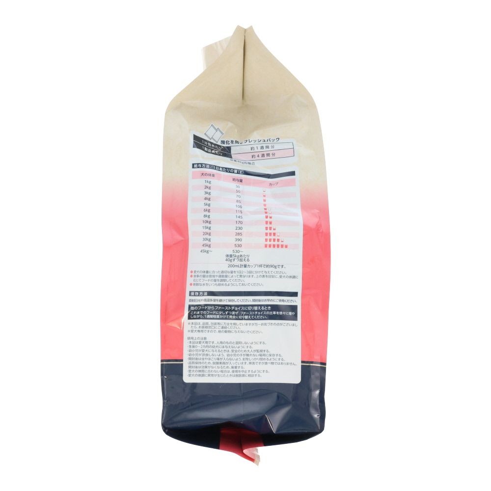 ファーストチョイス　ＣｈｏｉｃｅＳアレルゲンケア成犬１歳以上, 成犬1歳以上, 2.4kg