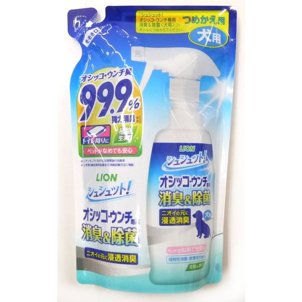 ライオン　オシッコ専用　消臭＆除菌　愛犬　詰替　２８０ｍｌ, -, 280ml