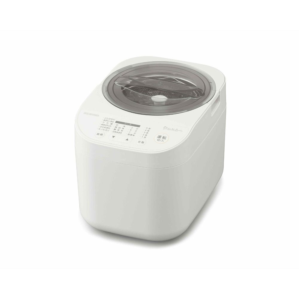 精米機 RCI-C5-C, アイボリー, 幅210mm&times;奥行308mm&times;高さ226mm