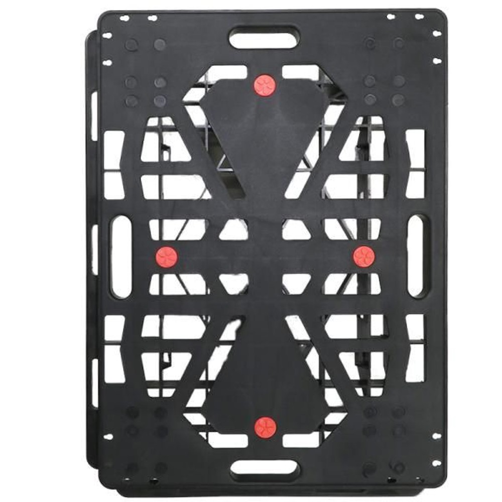 前後左右連結できる台車 幅70×奥行50cm, 黒, 幅70×奥行50cm