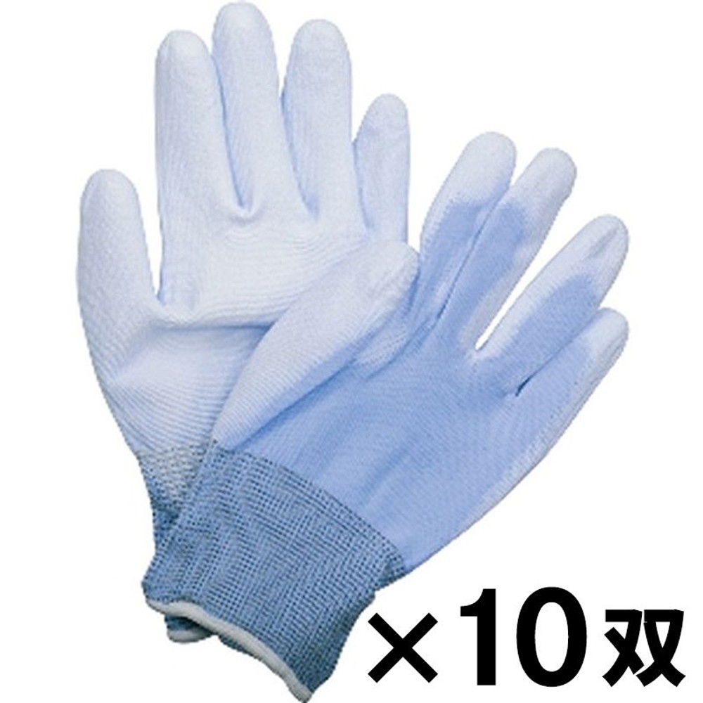 ウレタン背抜き手袋  10双パック
