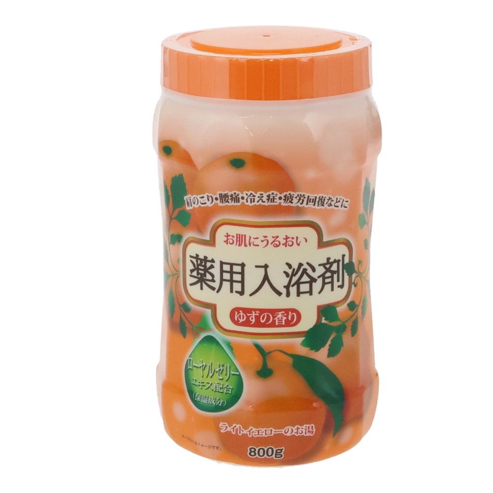 薬用入浴剤 800g, ゆず, 800g