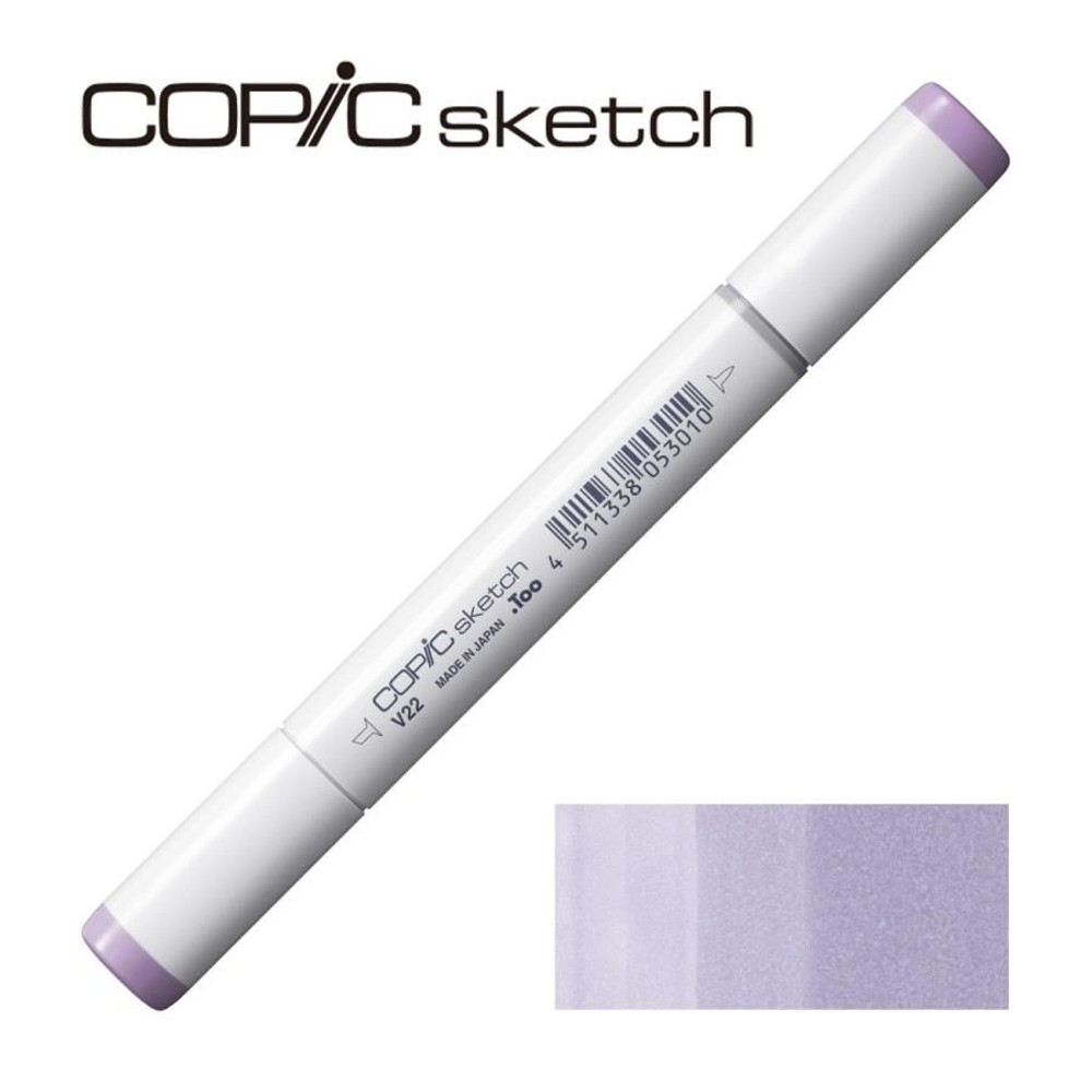 コピックスケッチ V22 アッシュ・ラベンダー,  V22 アッシュ・ラベンダー, スケッチ
