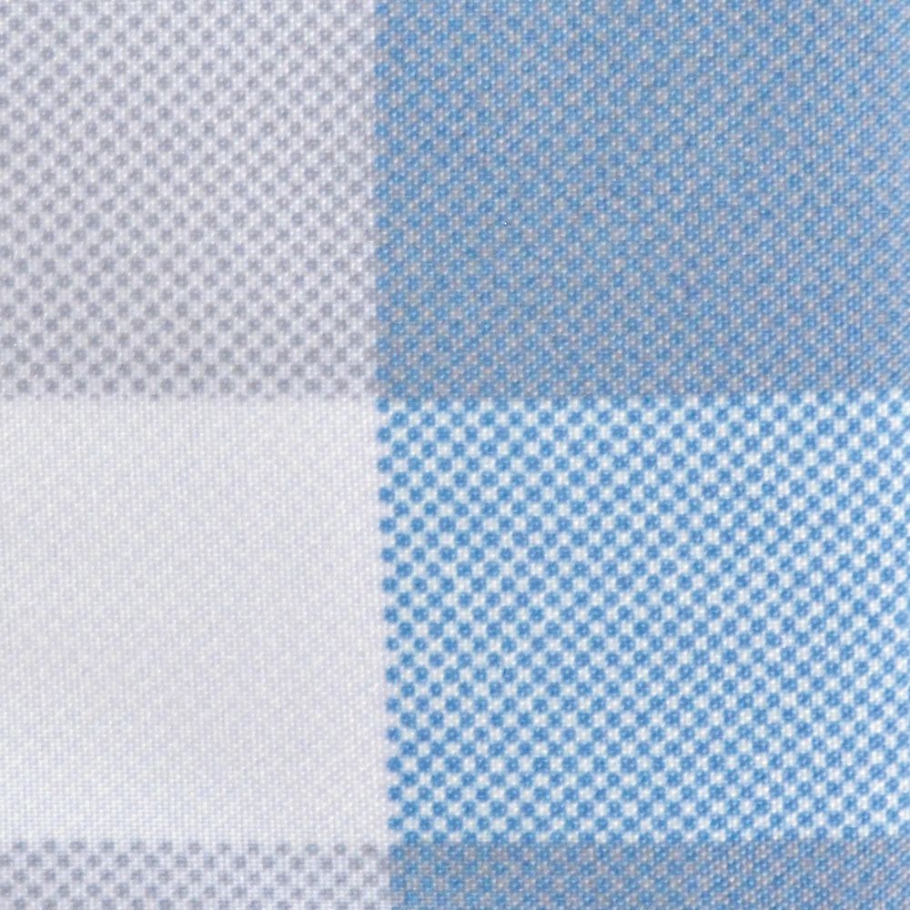 ウイザ WIZ'A 敷ふとんカバー　グリド　シングルロング, ブルー系チェック, シングルロング