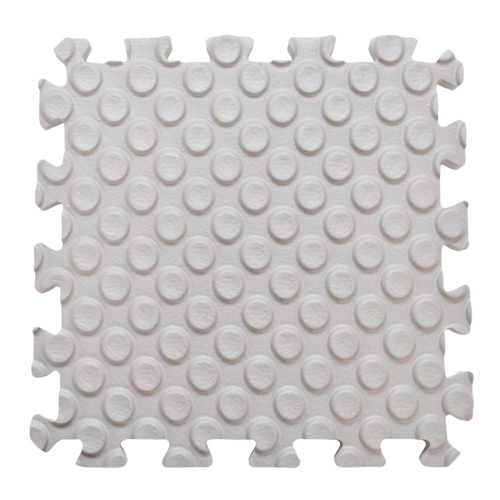 WIZ'A ウィザ 抗菌ジョイントバスマット, グレー, 32&times;32cm