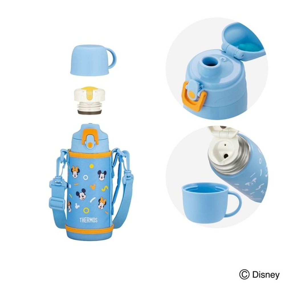 サーモス　真空断熱２ウェイボトル　ＦＪＪー６０２ＷＦＤＳ　ＢＬＯＲ, ブルーオレンジ, 600ml