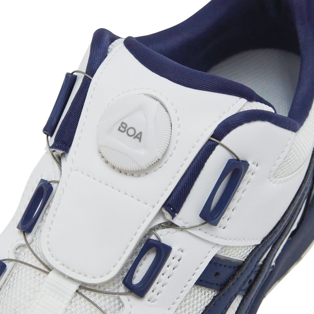 アシックス（ASICS） CP209 BOA ホワイト×ピーコート, ホワイト×ピーコート, 25.5cm