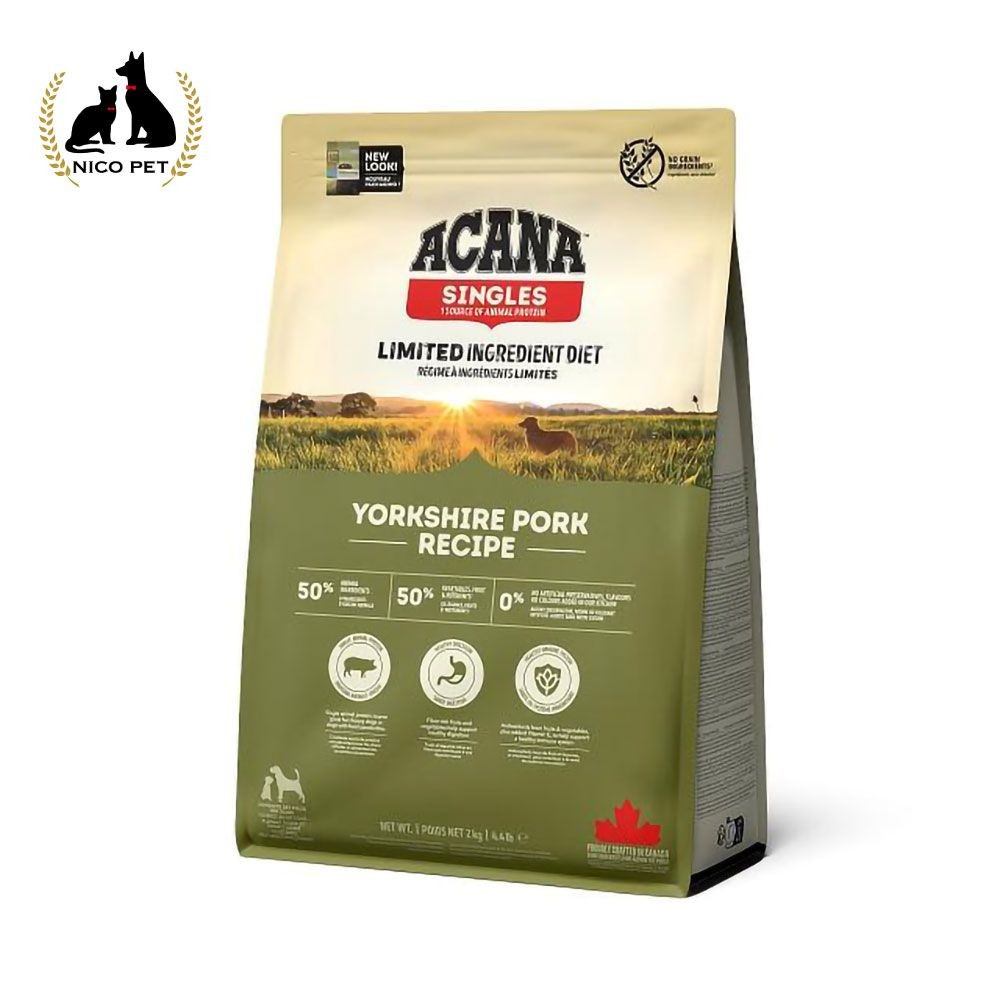ACANA(アカナ) ヨークシャポークレシピ 2kg, ヨークシャポーク, 2.0kg