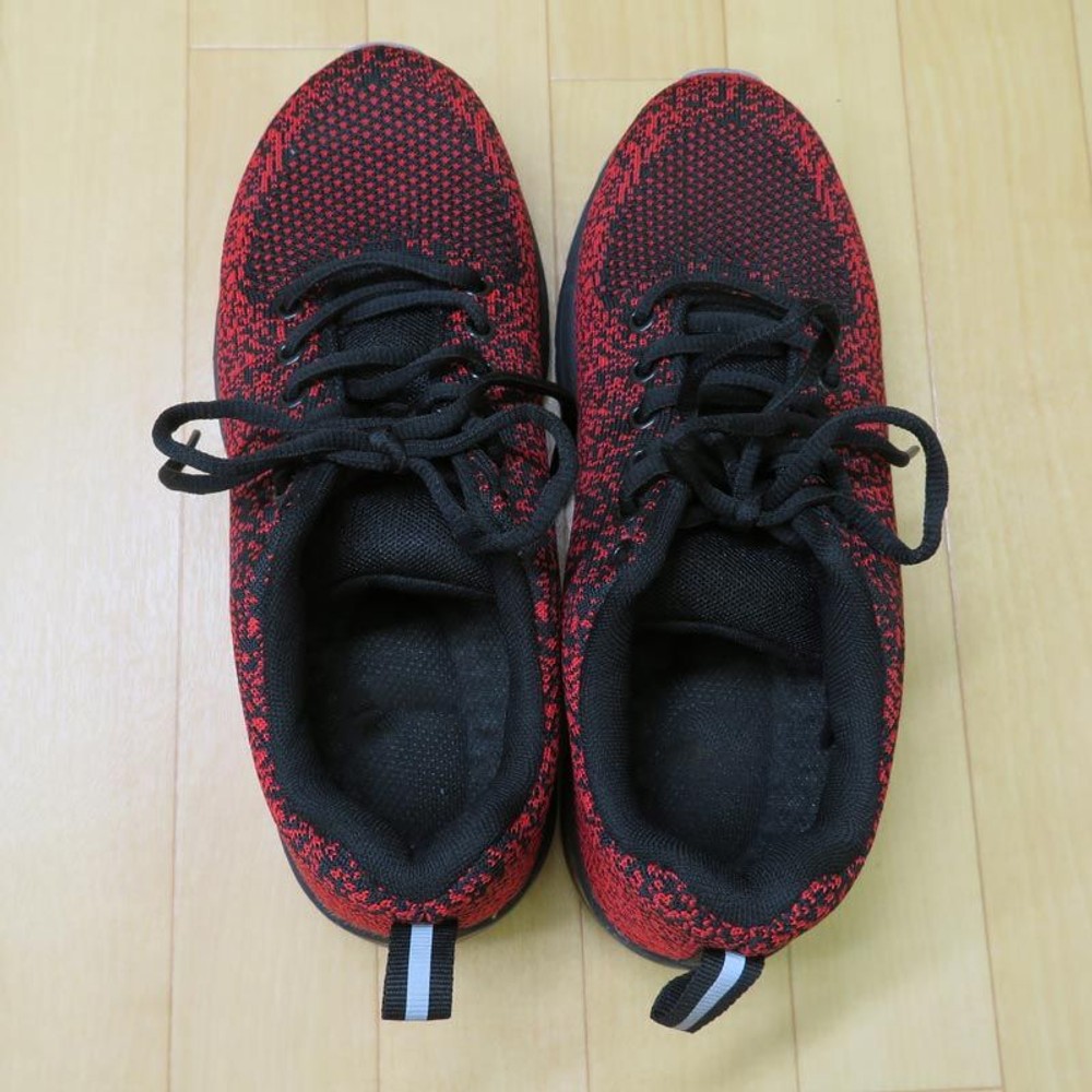 クッション性にすぐれたシューズ005Ｈ レッド, レッド（24.0）, 24.0cm