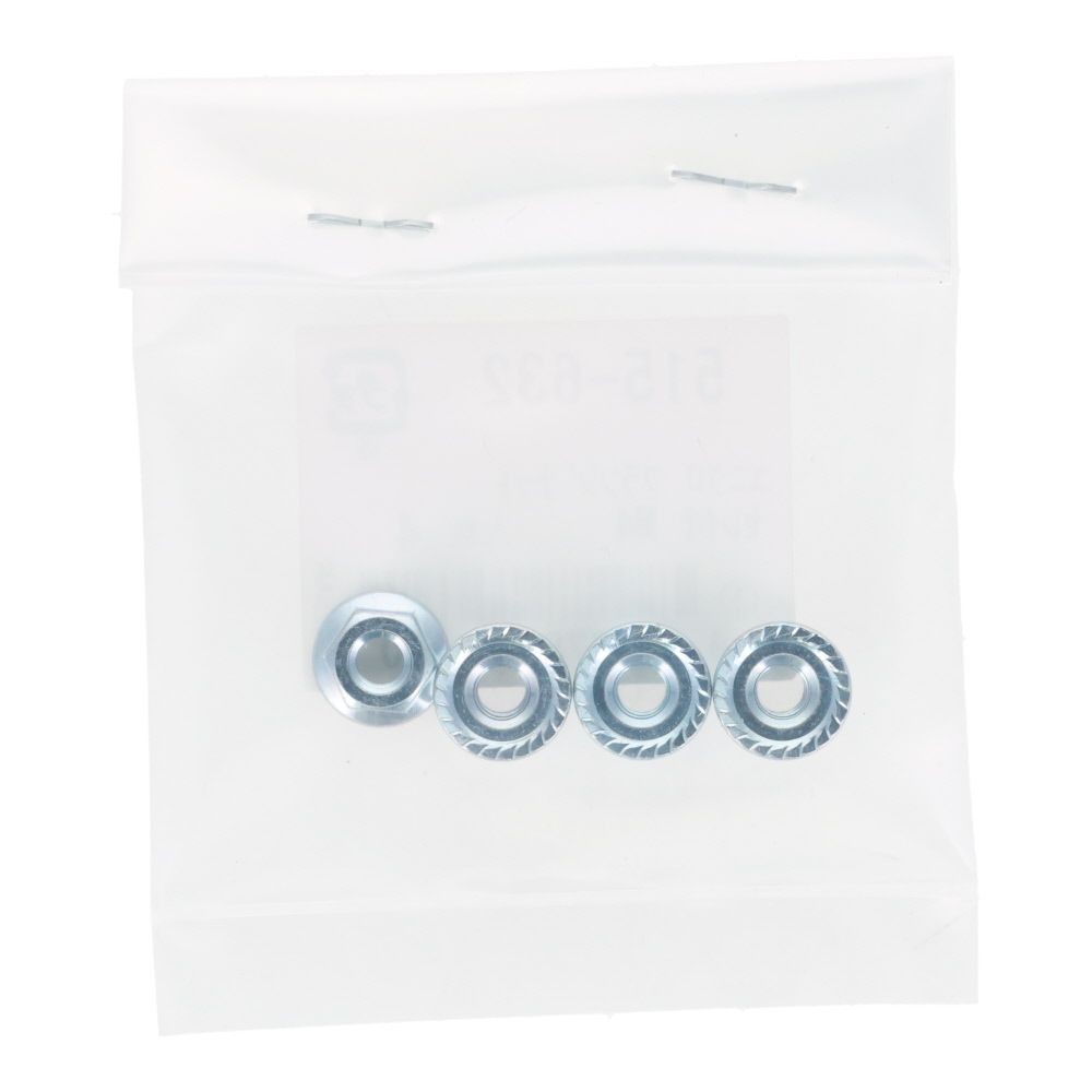 ＯＨＳＡＴＯ　ユニクロ　フランジナット　セレート付　Ｍ４, ステンレス, M4