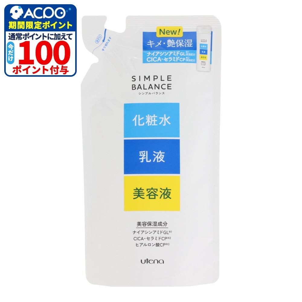 ウテナ　シンプルバランス　うるおいローション　詰替　２００ｍｌ, 保湿液, 200ml