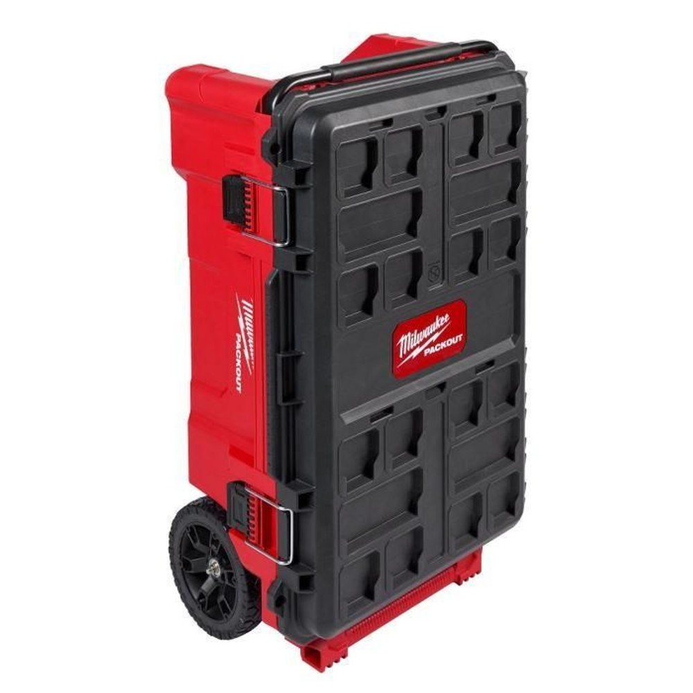 Milwaukee PACKOUT キャリー式ツールボックス XLサイズ 48-22-8428, レッド, XLサイズ