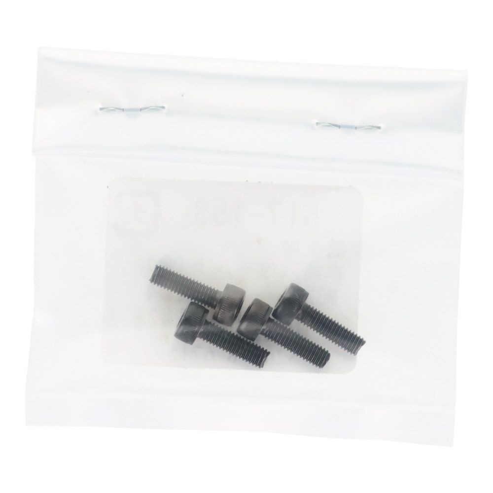 六角穴付ボルト（全）　鉄生地　Ｍ３&times;１０　４入, ボルト, M3&times;10