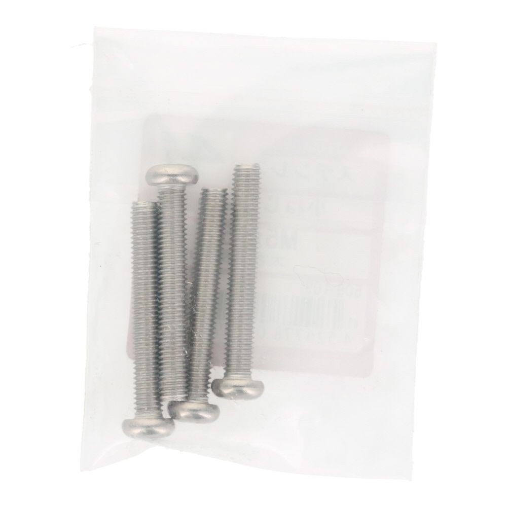 ＯＨＳＡＴＯ　ステン　コネジ　ナベ　Ｍ５&times;３５, ステンレス, 4本入り