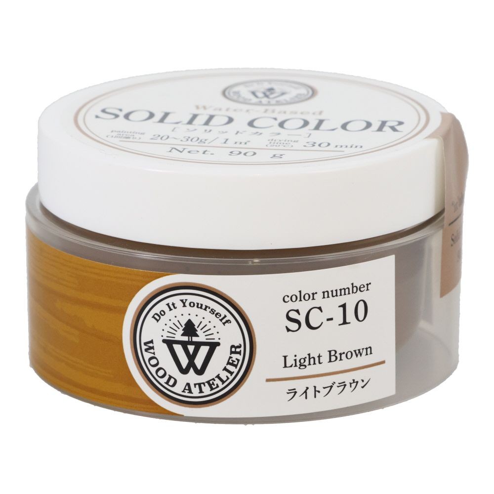 ソリッドカラーSC-10ライトブラウン90G, ライトブラウン, 90g
