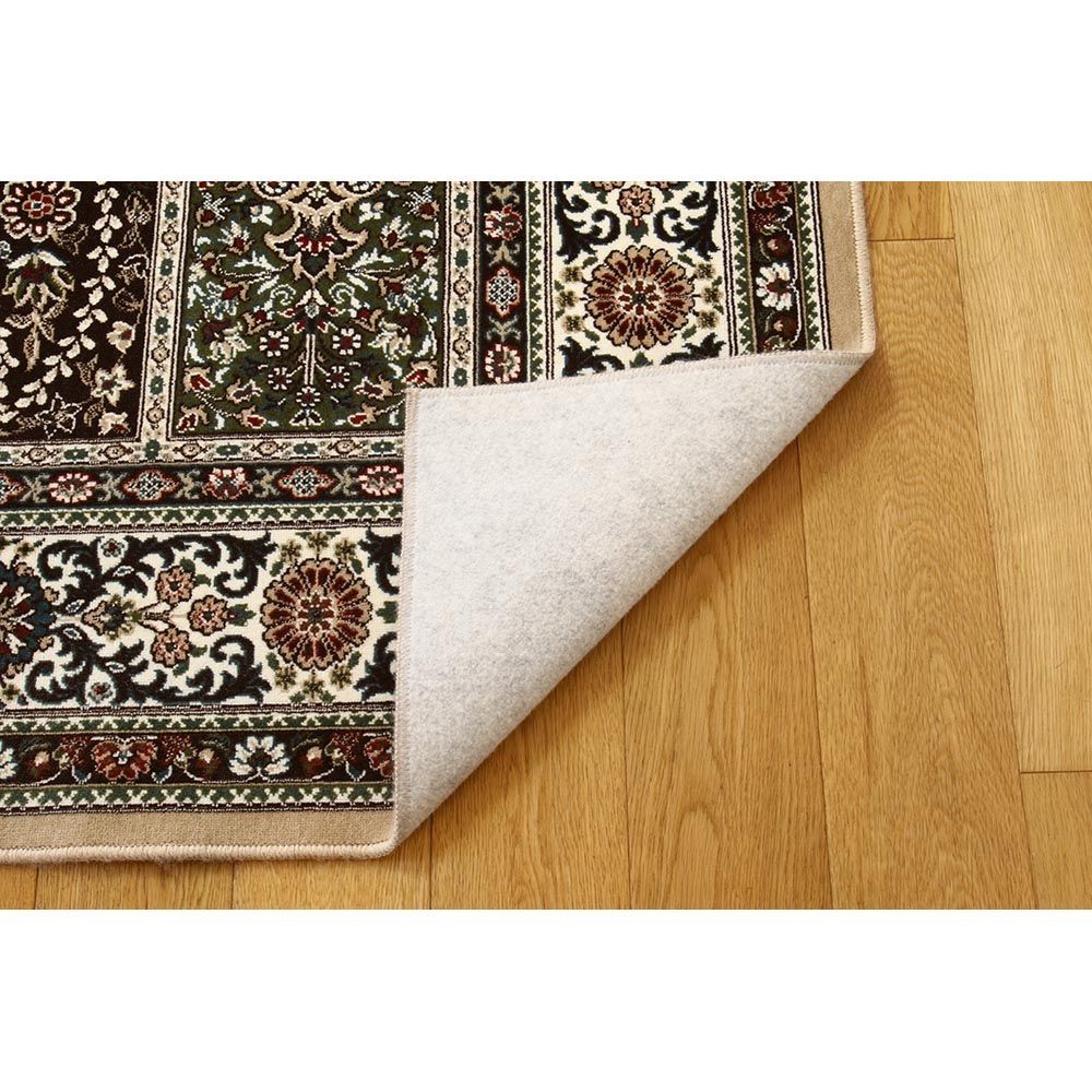 洗える・すべりにくい・抗菌防臭・床暖房対応 70&times;120cm 国産モケットマット MED ベージュ, ベージュ, 70&times;120cm