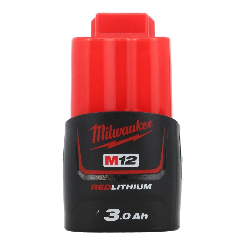 Milwaukee M12 3.0Ah バッテリー, 3.0Ah, 12V