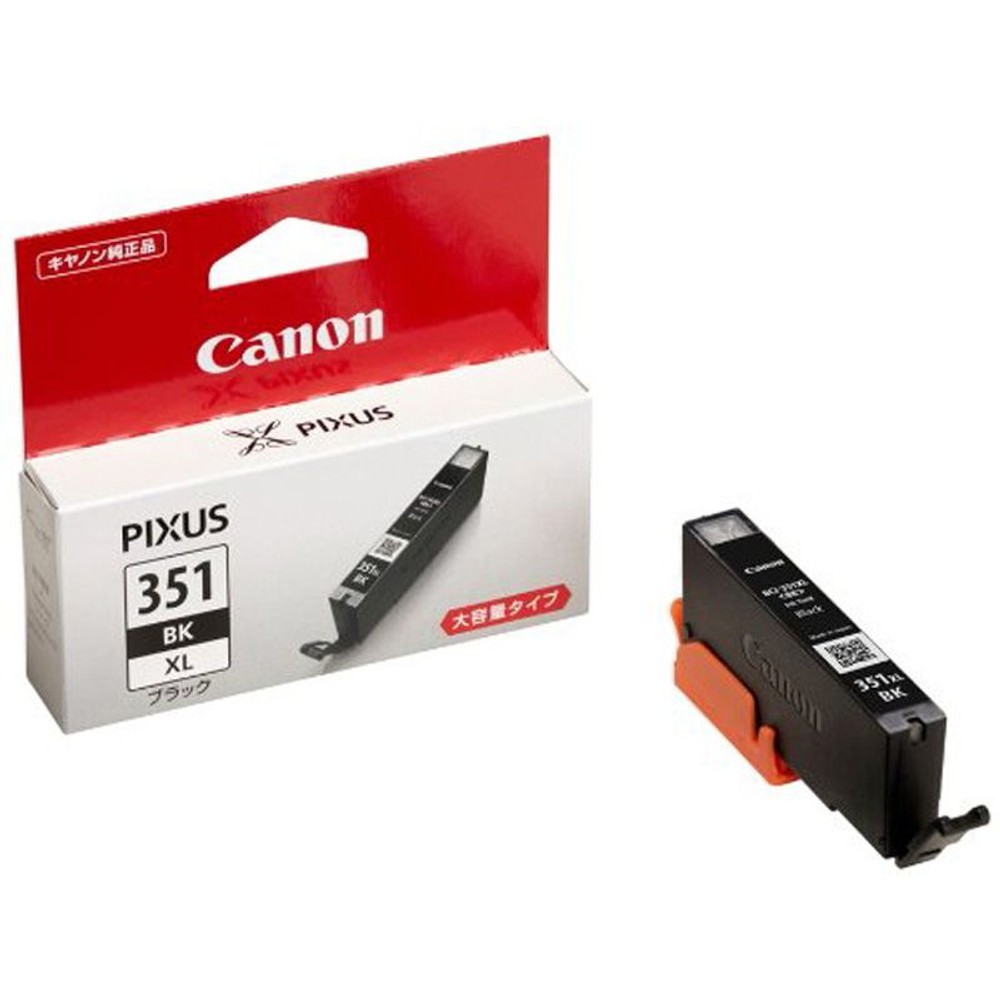 ＣＡＮＯＮ　ＢＣＩー351ＸＬＢＫ（大容量）ブラック　純正, ブラック, 大容量
