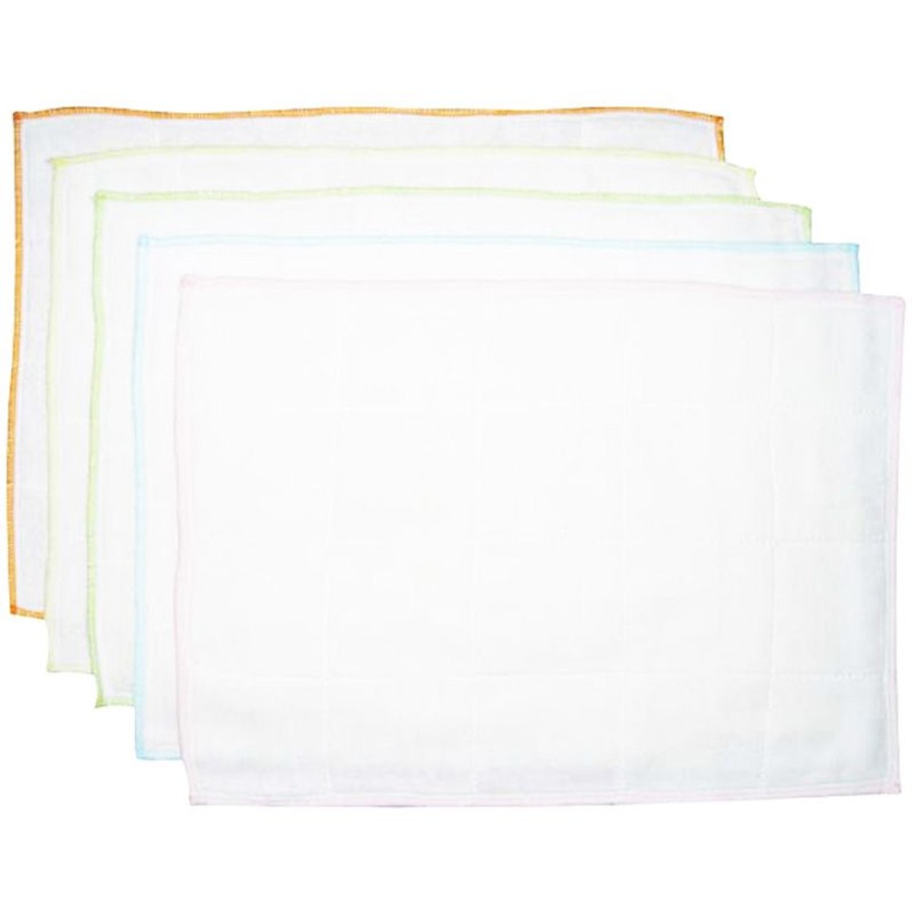 お台所や食卓に　綿ガーゼふきん　5枚組, その他カラー１, その他サイズ１