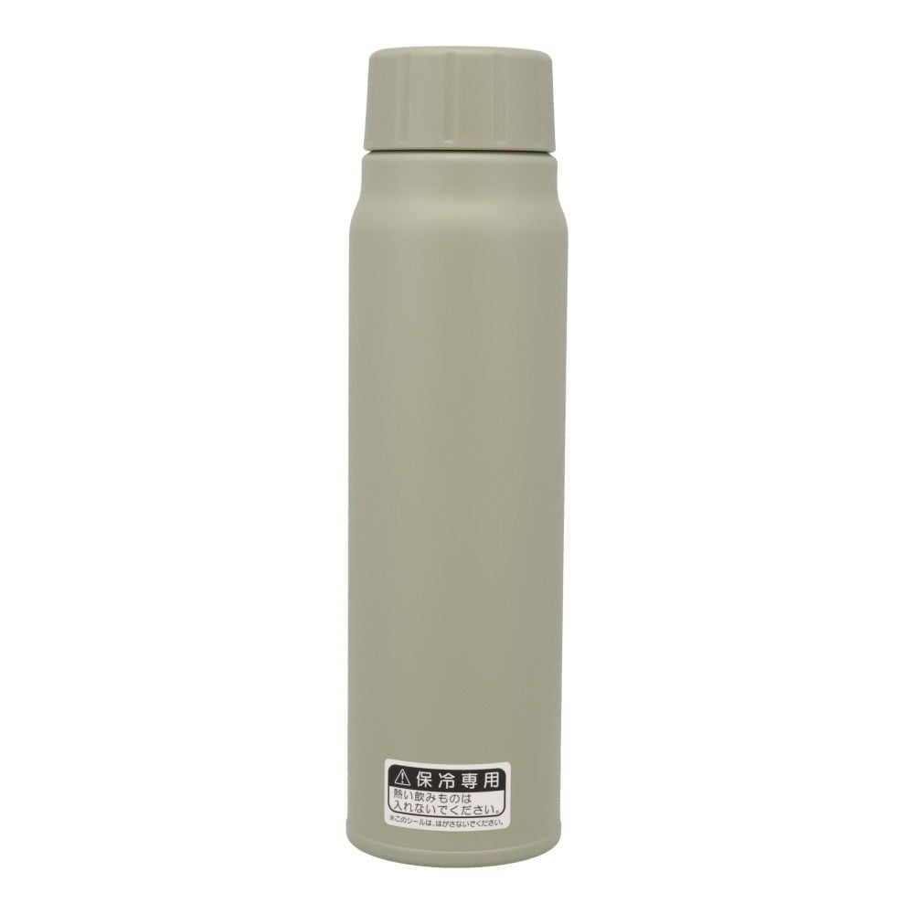 保冷炭酸飲料ボトル　ＦＪＫー500　ＫＫＩ, カーキ, 500ml