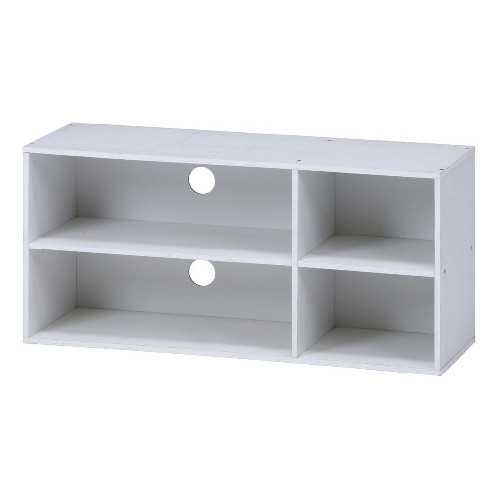 不二貿易 TVラック【メーカー直送・代引不可】, ナチュラル, 幅890mm