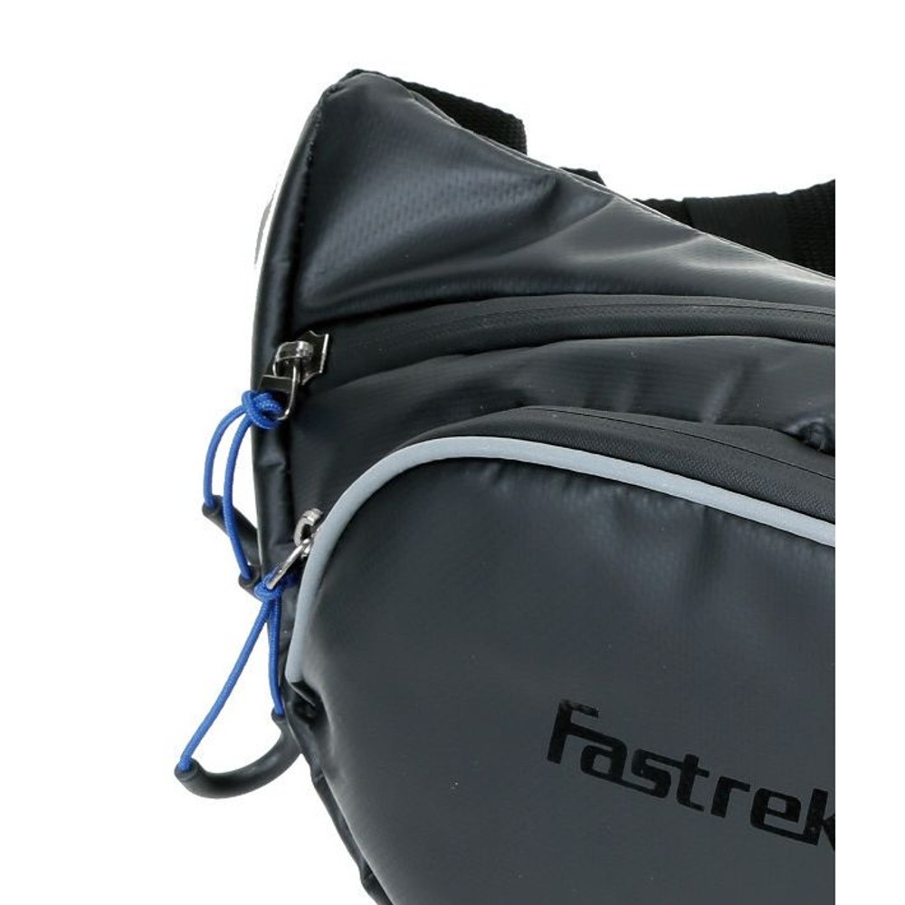 防水生地を使ったウエストバッグ　Ｔ04, ブラック, 約3.0Ｌ