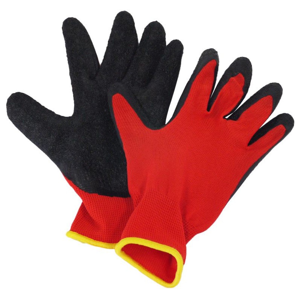 手にピッタリすべり止め手袋, レッド（L）, Lサイズ