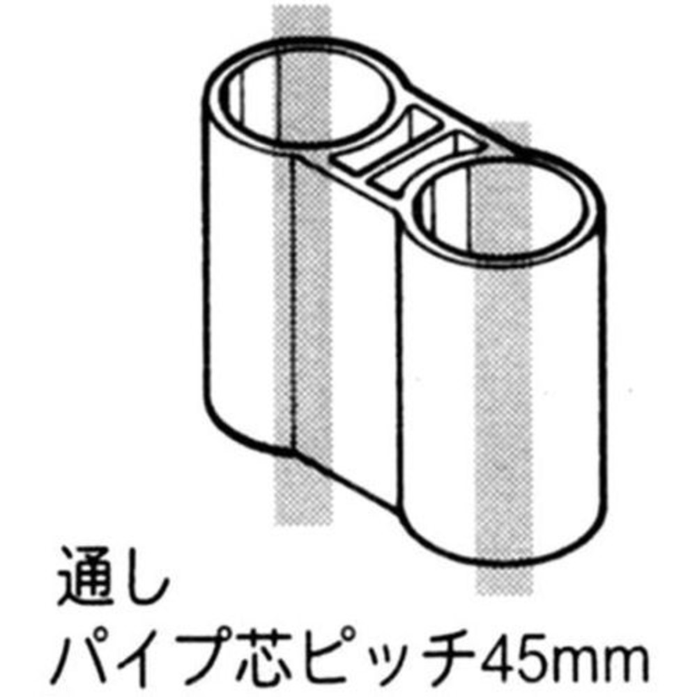 YAZAKI 矢崎化工 イレクタープラスチックジョイント J-147 S &Phi;28用, アイボリー, J-147 S