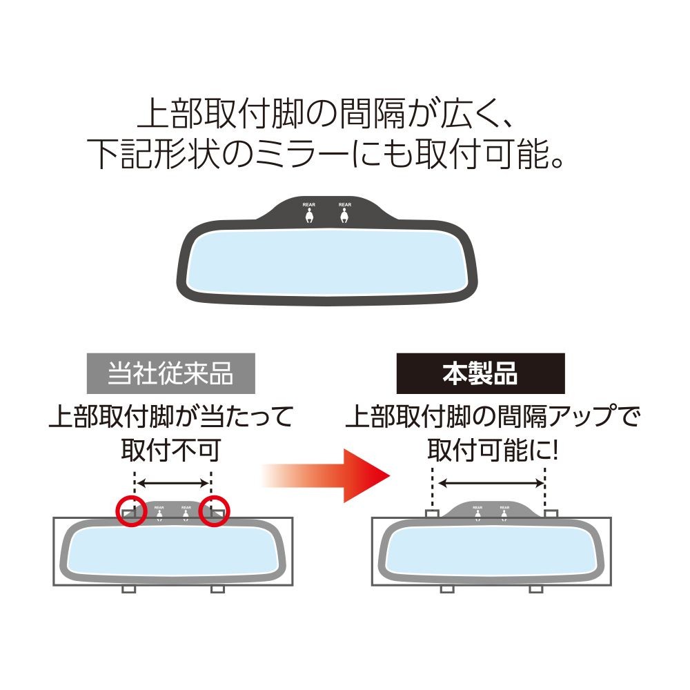よく見えるミラー高反射