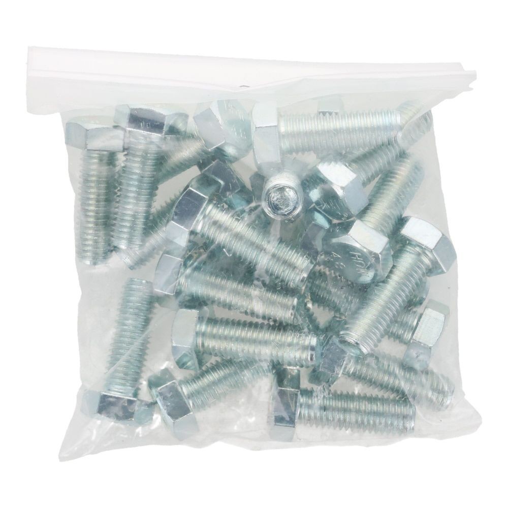 ユニクロ　六角ボルト　Ｍ１２&times;３５　２０入, ボルト, 20個入り