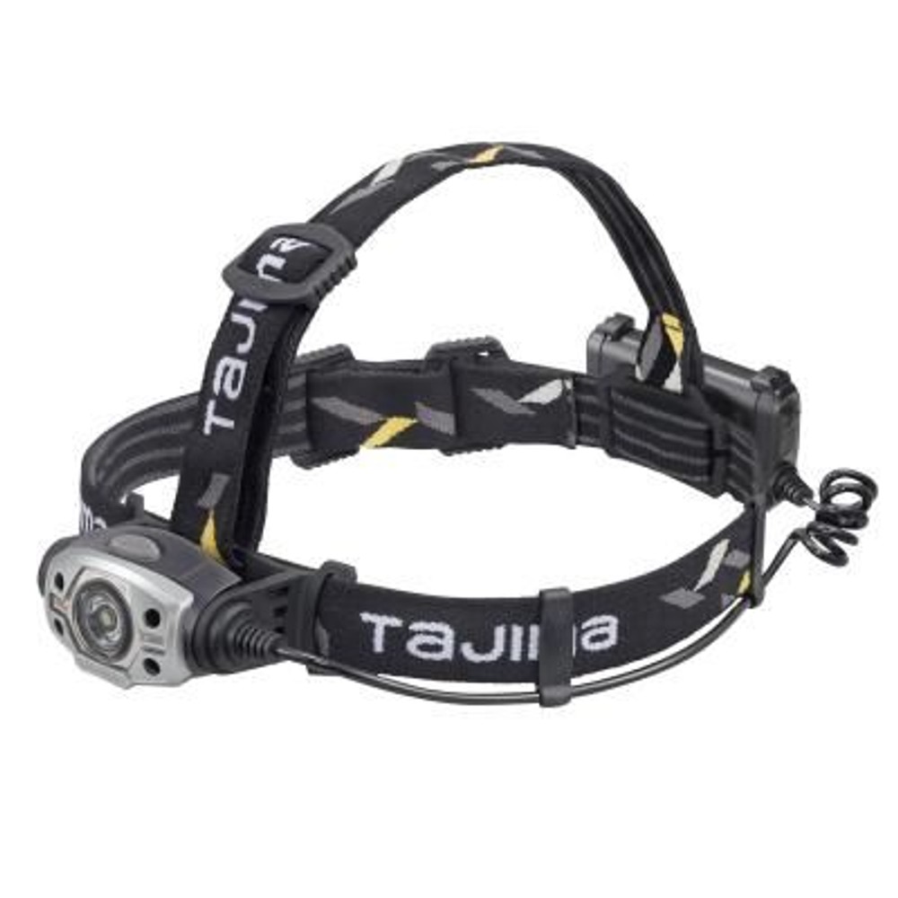 TAJIMA（タジマ） 　ヘッドライト CD 420lm 大径照射 3718セット　LE-C421D-SP, ブラック, 420lm