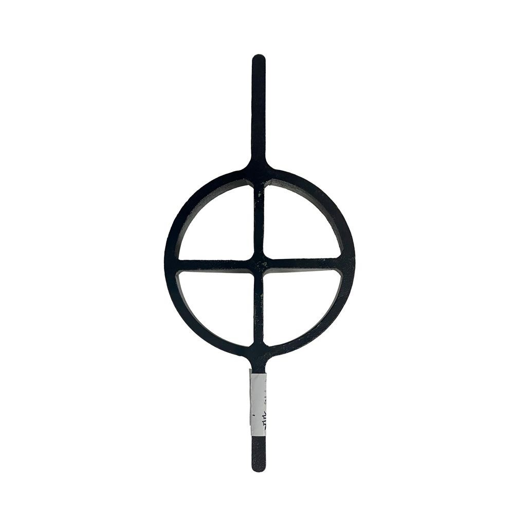 鋳物 竹割 ４ツ割 大 20cm, ４ツ割, 幅202mm&times;奥行437mm&times;高さ80mm