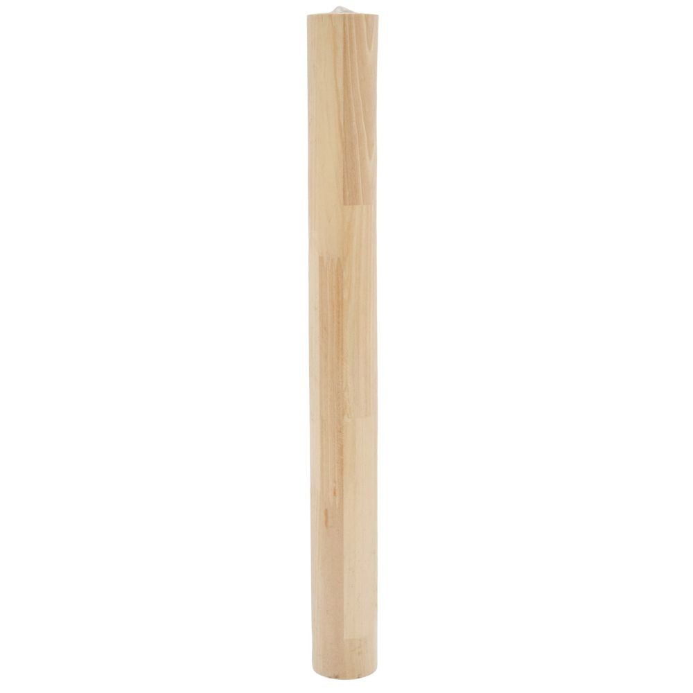 メルクシパイン丸脚　ボルト付　約６７０ｍｍ&times;７０パイ, &Phi;70mm, 670mm