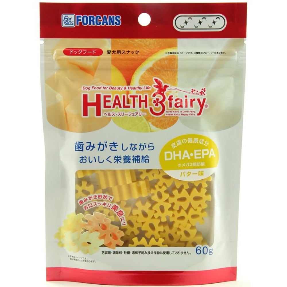 ヘルス・スリーフェアリー　ＤＨＡ・ＥＰＡ　バター味　６０ｇ, -, 60g