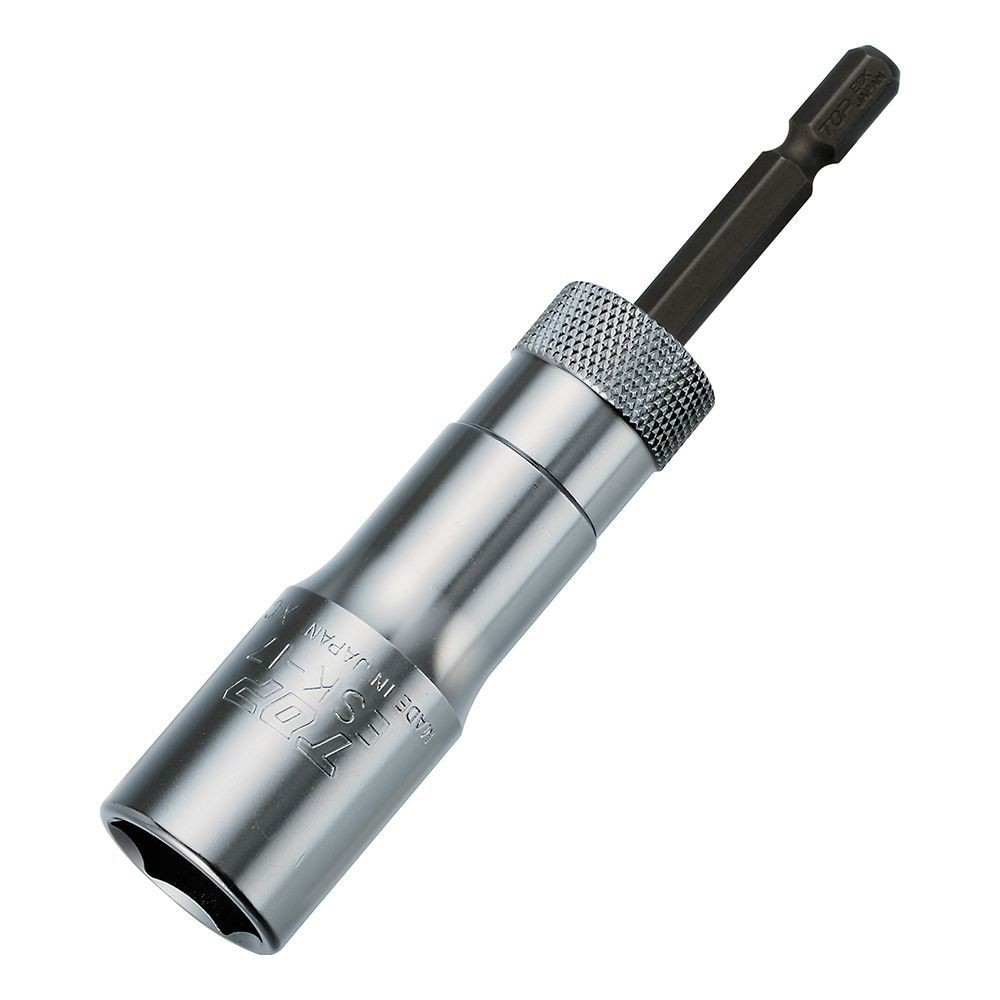 トップ工業（TOP） 電動ドリル用　強替軸ソケット　六角　１７ｍｍ ESK-17TS, 電動ドリル用, 17mm
