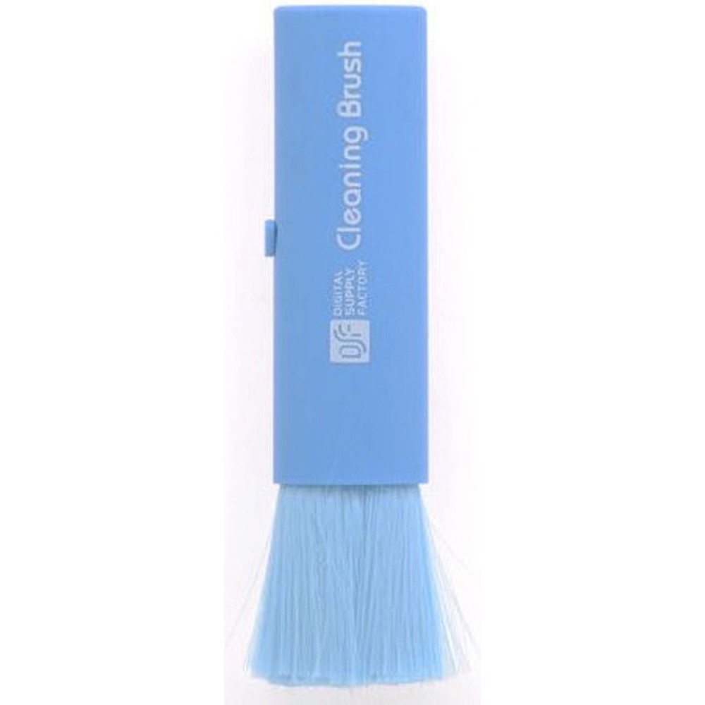 ＯＨＭ　コンパクトクリーニングブラシ　ブルー　ＯＡＲＣＢＳＡ, ブルー, 10cm