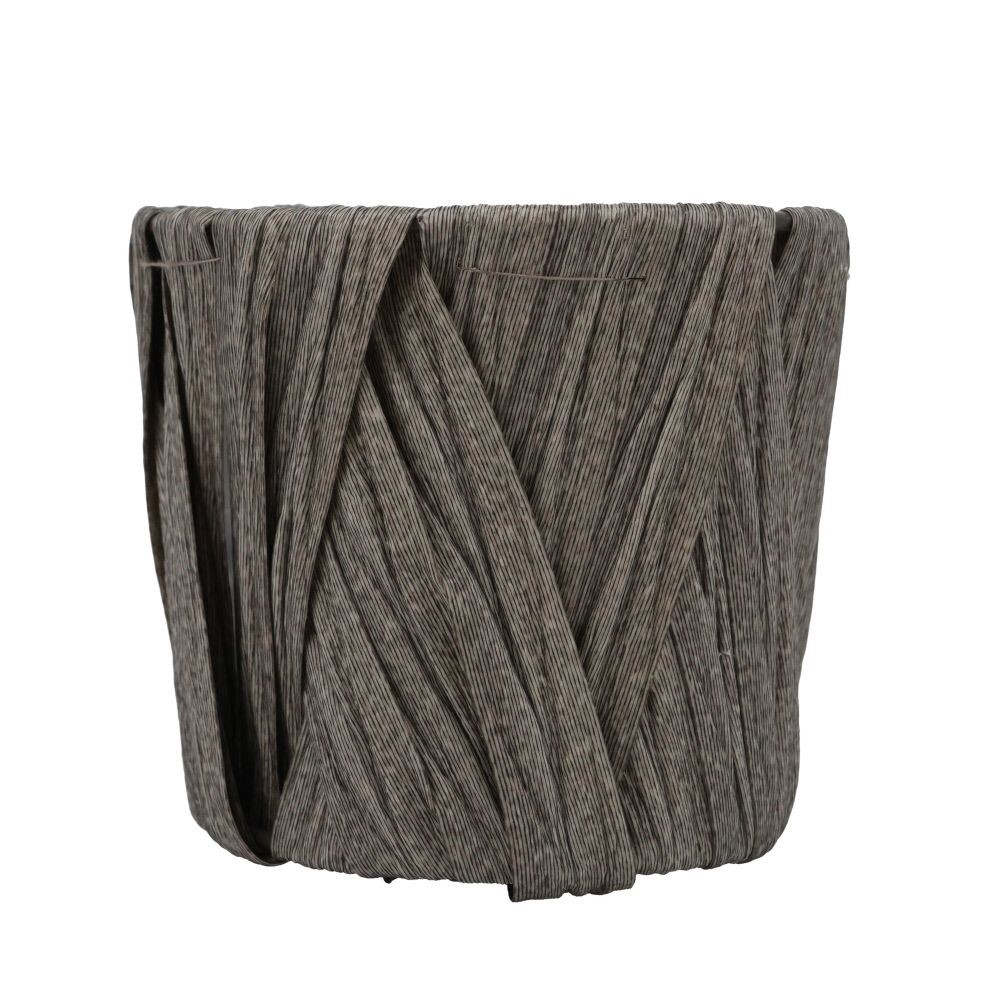 ビニールバスケット　Ｓ　クロス, グレー, S